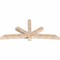 Ekena Millwork Alberta Smooth Timber Gable Bracket, Douglas Fir, 96"W x 44"H x 5 1/2"D x 5 1/2"F, 11/12 Pitch GBW096X44X0606ALB00SDF - alternate 3